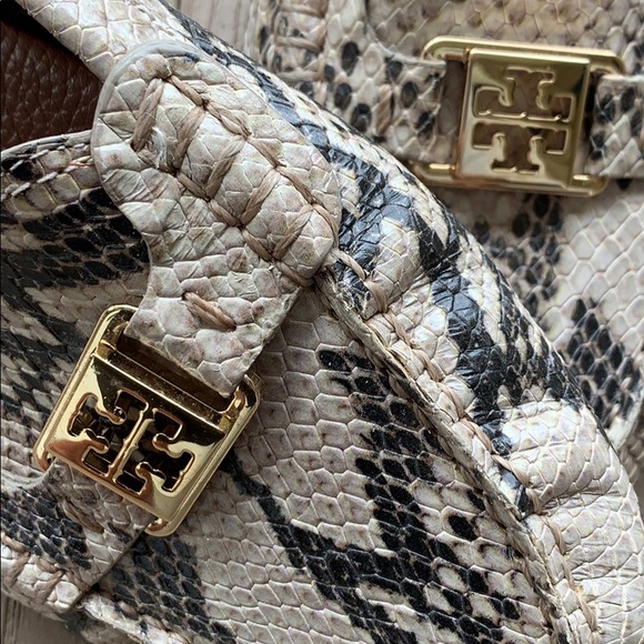 Tory Burch Snakeskin Loafers - Picture 6 of 8